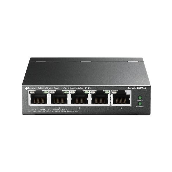TL-SG1005LP 5-Port Gigabit Desktop Switch with 4-Port PoE+