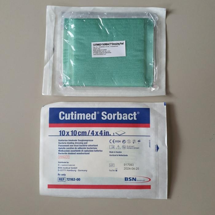 Cutimed Sorbact Swab 10 x 10cm