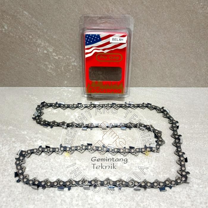 Rantai Senso Bar 20 Inch 34 Mata Belah Merk Pro-Quip Original / Rantai Chainsaw Bar 20 Inch 34 Mata
