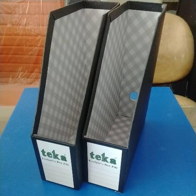 

OJ Teka box file folder organizer kertas marmer