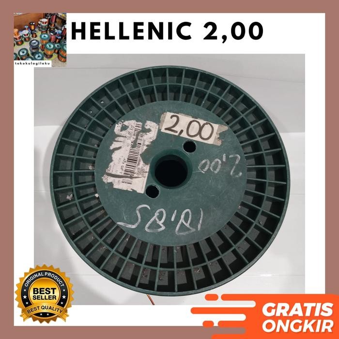 Pilihan- Hellenic Kawat Tembaga Email 2,00 Mm Gulung Dinamo Trafo Tamiya Generator Spull