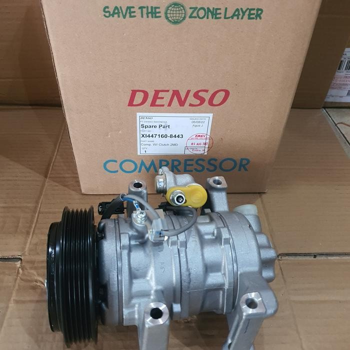 KOMPRESOR COMPRESOR ASSY AC MOBIL HONDA MOBILIO ASLI DENSO
