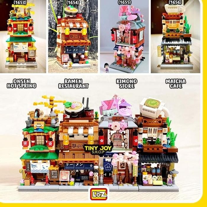 Pilihan- Loz Street Mini - Japan Shopping Street Series Brick Japan Series