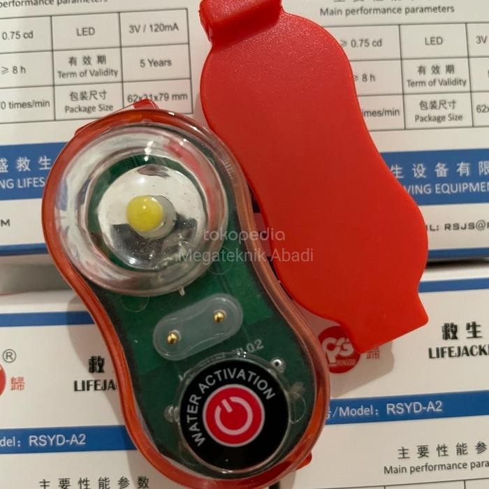 Life Jacket Light (RSYD-A2) lampu life jacket best seller