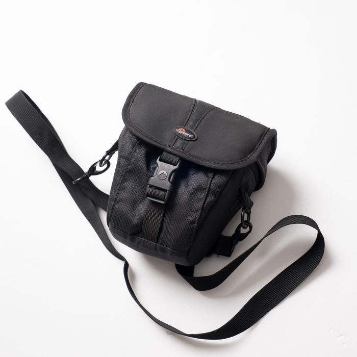 Tas Kamera Lowepro Camera Bag Rezo Tlz10 Nylon Black Gray Shoulder Belt Carry Case Travel Second