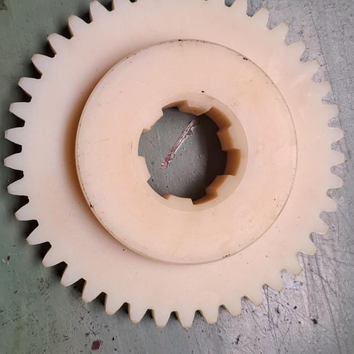 Gear Teflon Gigi Teflon Gigi Otomatis Mesin Bubut C6232 C6240