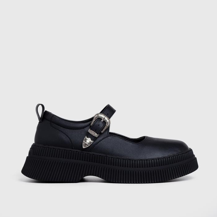 Pilihan- Adorableprojects - Nicia Platform Black - Mary Jane Heels Shoe