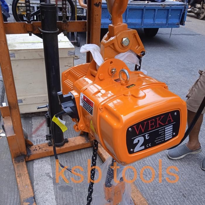 Terlaris Electric chain hoist 2 ton 15 meter chain hoist elektrik 2 ton 3 phase SALE