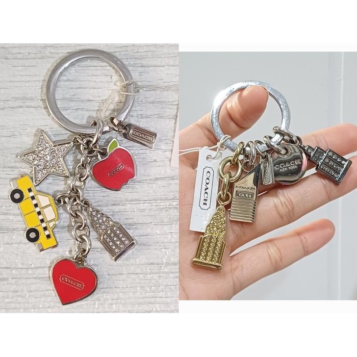 READY GANTUNGAN KUNCI IMPORT COACH//GANCI KEYCHAIN//GANTUNGAN BAG TAS