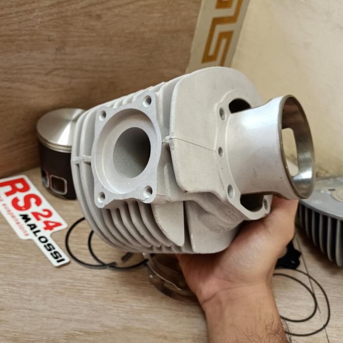 BLOK BLOCK MESIN MALOSSI MHR MK2 210 CC VESPA SPARTAN EXCEL 200