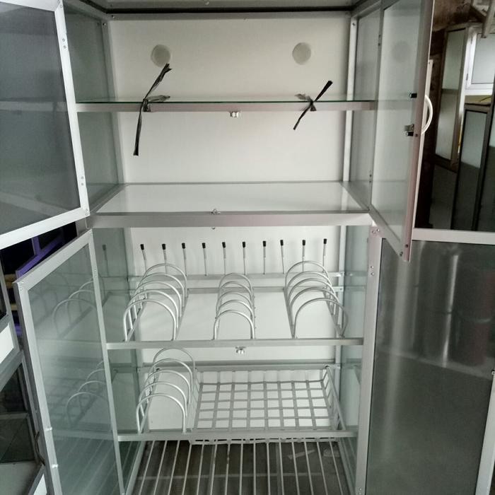 lemari piring jumbo 2 pintu