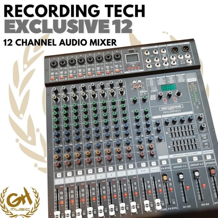 Ready Recording Tech Exclusive12 16 RT Exclusive 12 Mixer eksklusif exklusif Exclusive 16