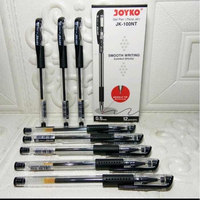 New Pulpen Gel Joyko JK -100NT mata Lancip