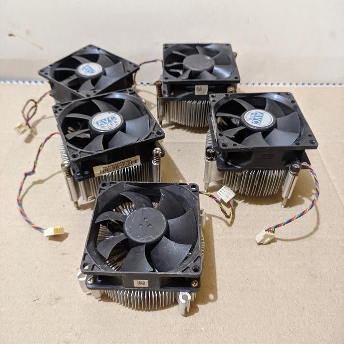 HEATSINK SIRIP BULAT COOLING FAN 12V DC EX KIPAS PROCESSOR
