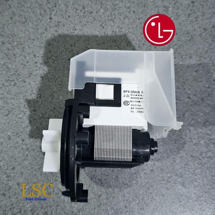 DRAIN MOTOR BPX2-2L MESIN CUCI LG 1 TABUNG DINAMO DRAIN LG BPX2 2L