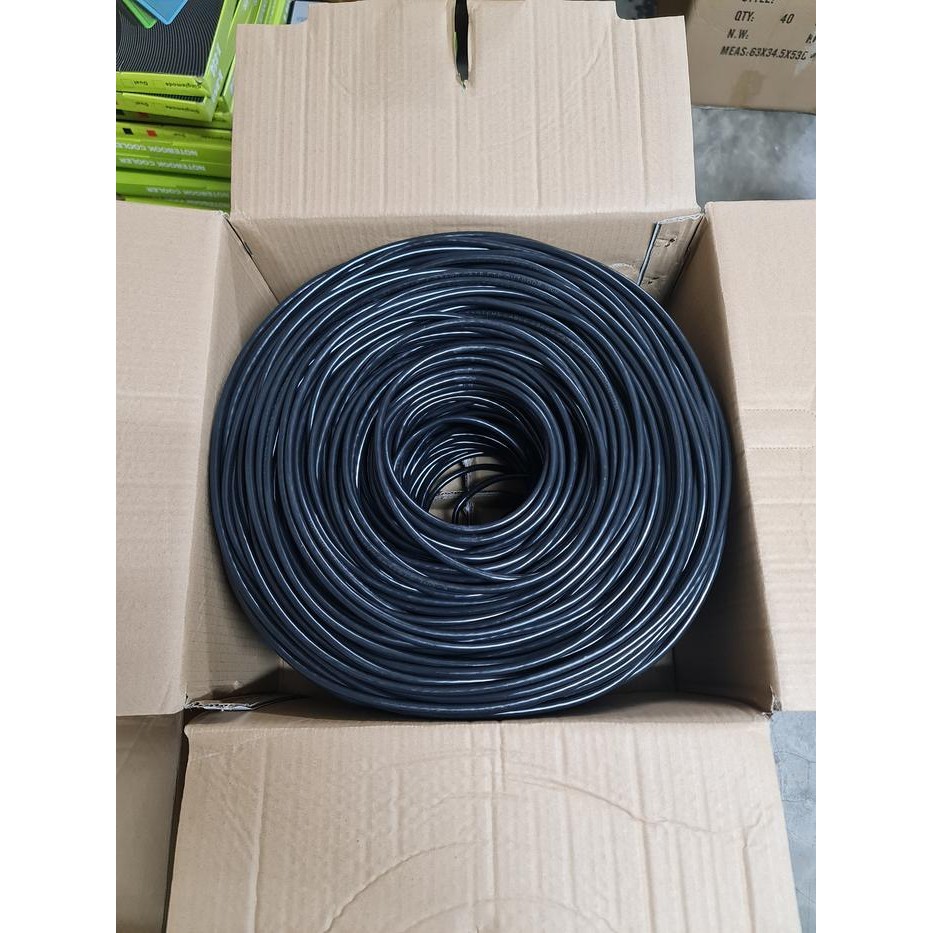 Kabel Lan Ftp Cat 6 Outdoor 1 Roll (305 Meter) / Kabel Lan Cat6 305M
