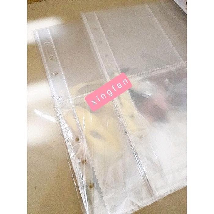 8OF5  4P Sleeve Binder A5 6 Ring 4 Pocket / 4P Sleeve/ Sleeve Photocard Kpop