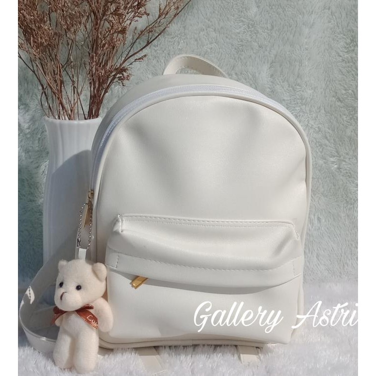 Top GALLRY ASTRI-Tas Ransel Wanita MONICA ONE SET BONEKA Tas Ransel Terkini Tas Ransel viral tik tok