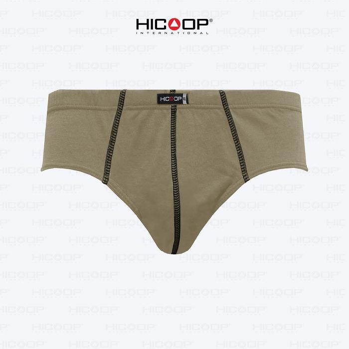 Hicoop - Underwear Brief - Celana Dalam Pria - Hitam/Biru/Coklat - Isi 3 Pcs - HB21-1 - Lembut &