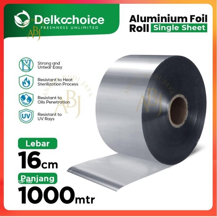 Metalize Foil Roll FoodGrade - Kemasan Makanan Aluminium Delkochoice