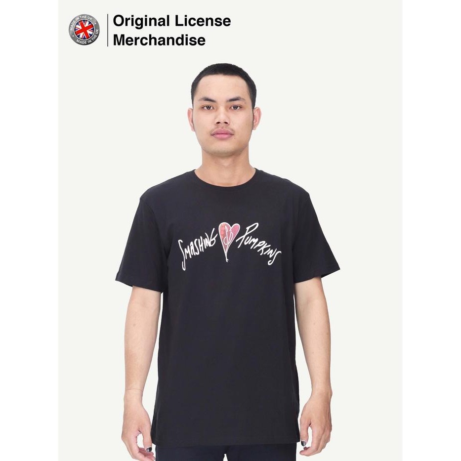 Kaos Baju Band Musik Pria Wanita Import SMASHING PUMPKINS Gish Heart best seller