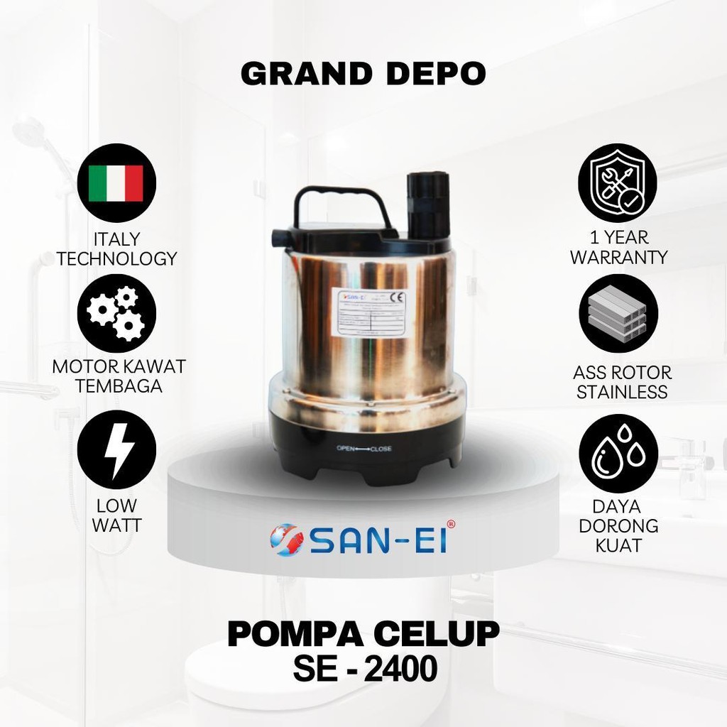 San Ei Pompa Air Celup SE 2400 / Pompa Celup San Ei