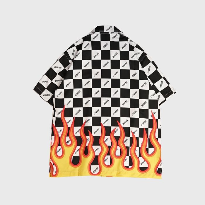 Epidemic Shirt Kemeja Fullprint Burning Promo 