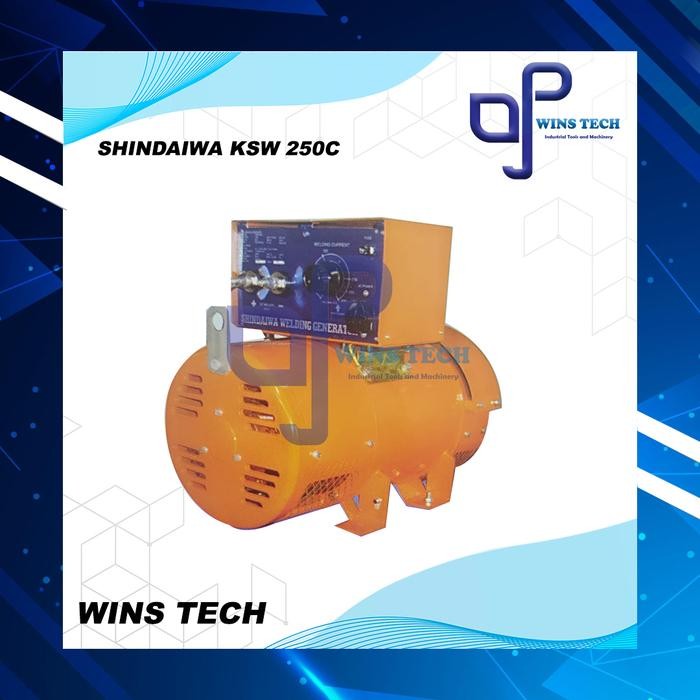 DC GENERATOR WELDERMESIN GENERATOR LAS BUSUR DC SHINDAIWA KSW 250C