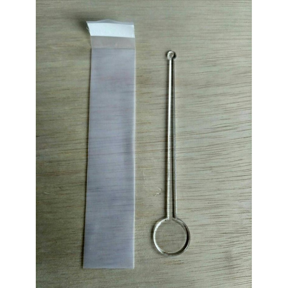 Stirrer / Pengaduk Minuman / Adukan Minuman 18Cm Bening Kemasan Plastik Buram 100Pcs Berkualitas