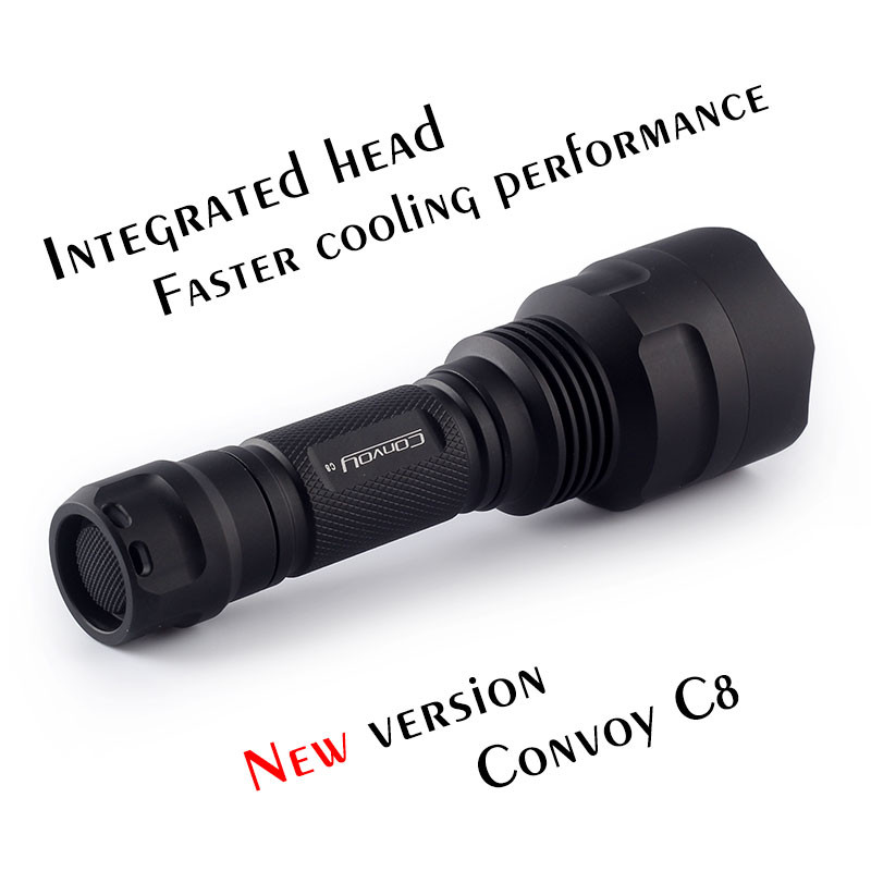 Convoy C8 XML2 U2-1A LED Flashlight,torch,lantern,lanterna bike ,self defense,camping light,