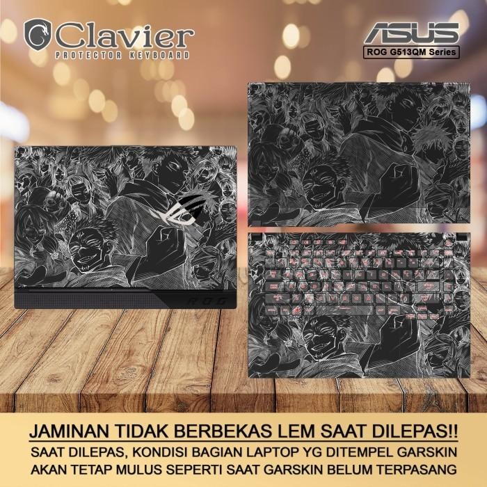 Cover Garskin Laptop Asus ROG G513 G513R G513RC G513RM G513RW Bening