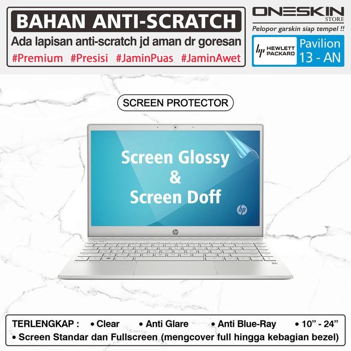 Pelindung Layar Screen Protector Guard Kompatibel untuk HP Pavilion 13-an an1033tu an1036tu an1037tu