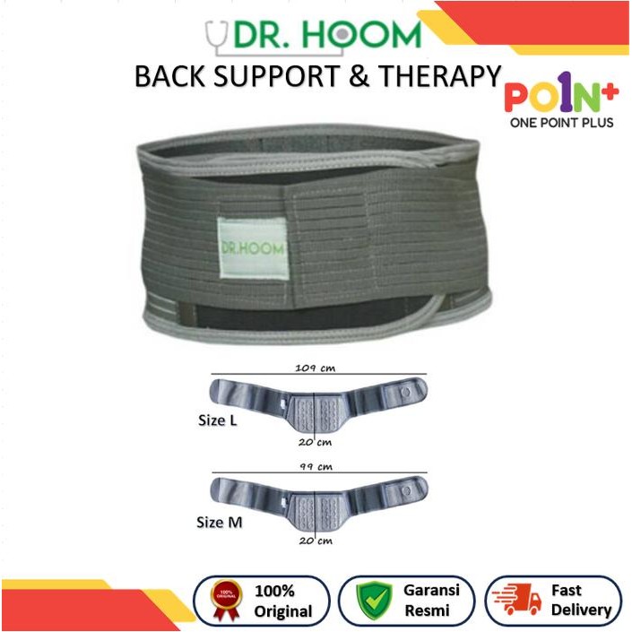av4b- Dr Hoom Back Support Dr. Hoom Sabuk Terapi Sakit Pinggang