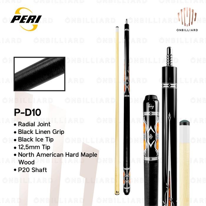 PERI PD BARON Series Stick Billiard Low Deflection P-D04 P-D05 P-D06 P-D07 P-D08 P-D09 P-D10 P-D11