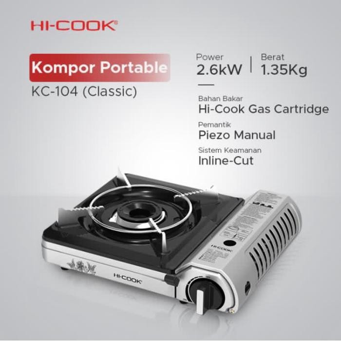 Hi-Cook KC-104 Kompor Portable