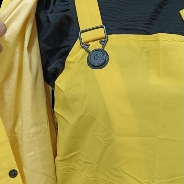 JAS HUJAN JUMBO JUMPSUIT TEBAL KUAT KUNING UNTUK MOTOR MANTEL HUJAN WANITA PRIA PREMIUM