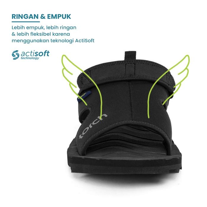 fwxh-Sandal Travelling Nyaman Ramadan Umroh Haji Pria Wanita Stylish - Torch Arrafa