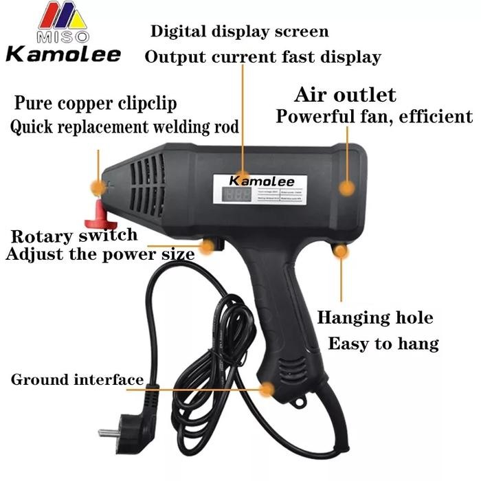 Terbatas Mesin Las Listrik Genggam - Portabel Welding Machine - Mesin Las Portabel Genggam Kamolee