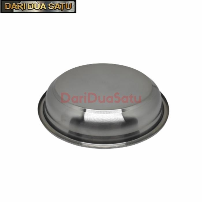 nwmi- Piring Makan Kitchen Plate Stainless 24 Cm