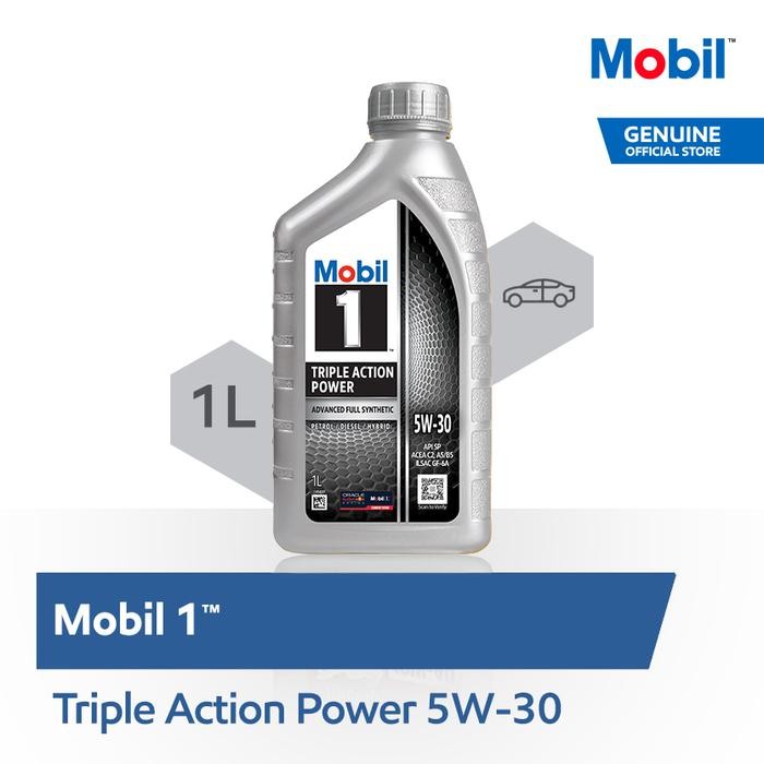 Oli Mesin - Mobil 1 5W-30 (1 liter)