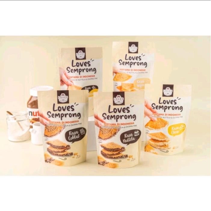 Pouch Loves Semprong Kue Semprong isi #semprongisi #semprongnutella #cemilanenak