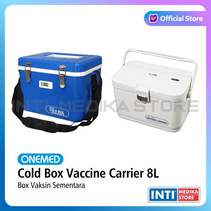 KJB ONEMED - Cold Box Vaccine Carrier 8L Box Vaksin Sementara 8 Liter