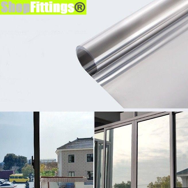 Stiker Sticker Kaca Film Pintu Jendela Rumah Black Clear Or One Way Promo 