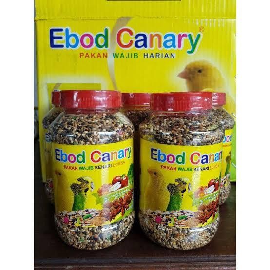 6yfd- Pakan Lomba Burung Kenari Ebod Canary Toples Ebod Kenari Toples Gacor