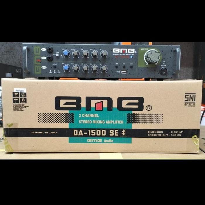 Menarik Bmb Da1500Se Bt / Da-1500Se Bt / Da1500Sebt Amplifier Karaoke Bluetooth Original Terlariss