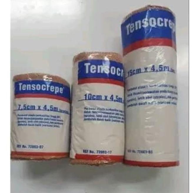 KirimInstan- Tensocrepe 10Cm X 4,5M / Perban Elastis / Perban Coklat / Perban Kain