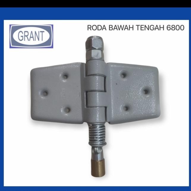 TokoBSA- Roda Bawah Tengah 6800/ Roda Pintu Garasi Besi Kayu Merl Grant