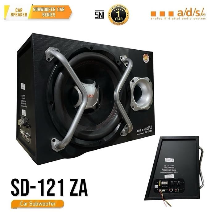 Speaker mobil Subwoofer ADS SD-121ZA 12 inch Full Woofer Basstube Car