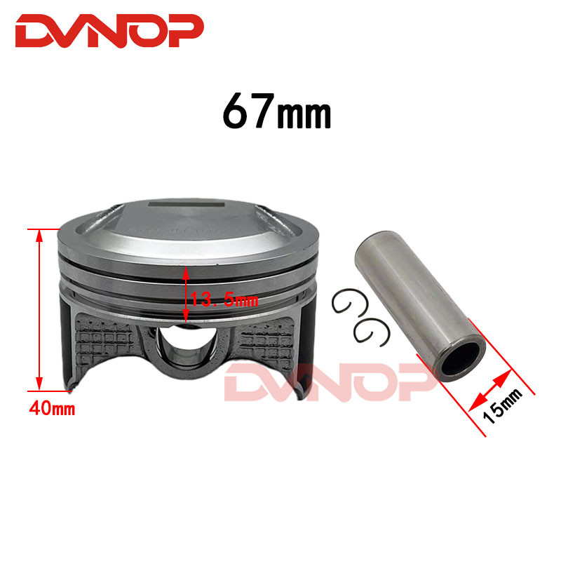 67mm 233cc Piston Ring Kit Set For Honda CRF230F CRF 230F CRF230 F 2007-2015