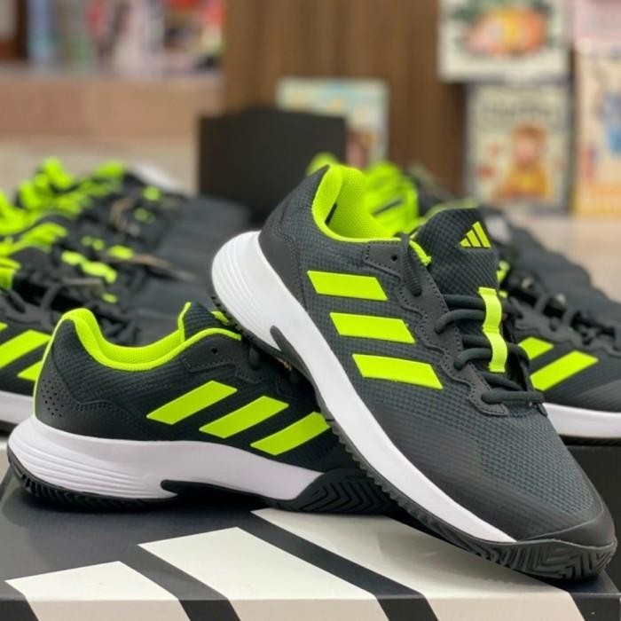 New 2025 Sepatu Tenis Adidas Game Court Black / Sepatu Adidas Gamecourt / Game Court Tennis Shoes